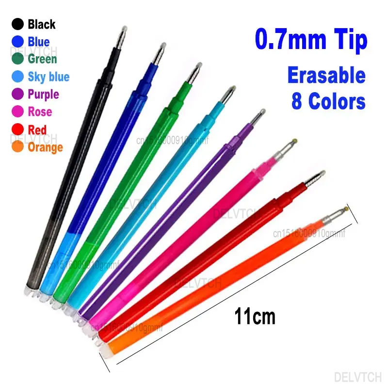 Pilot Pen Frixion - 8 Pz/set 0.7mm Penna Gel Cancellabile