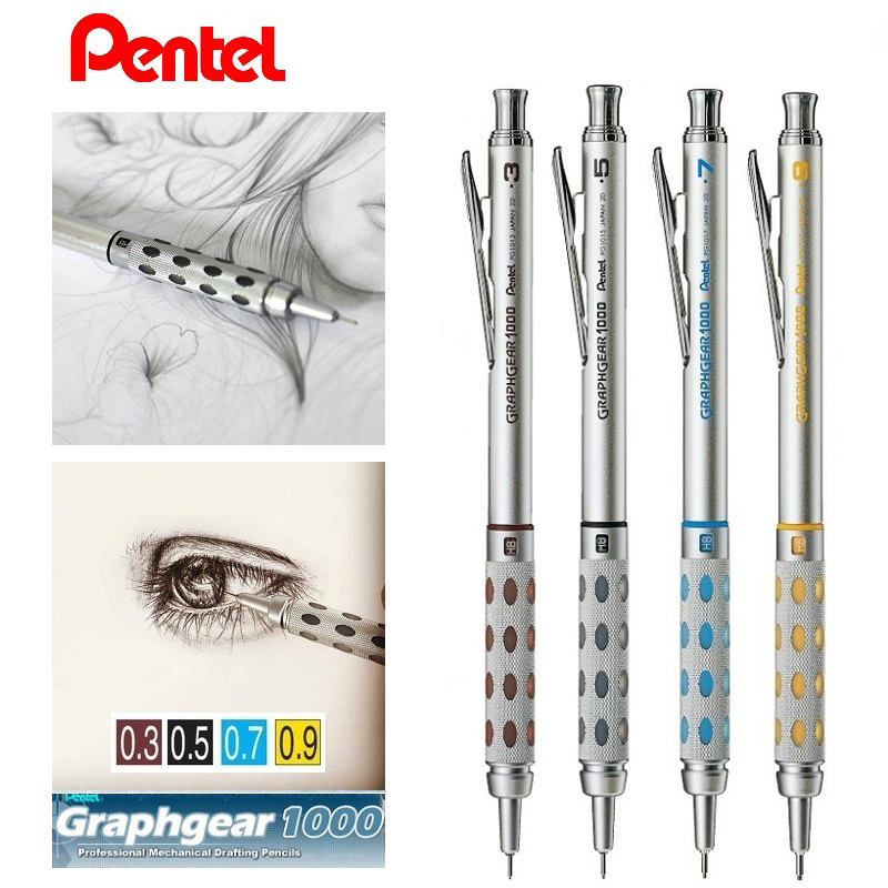 Pentel Pen Energel - Giappone Pentel Matita meccanica GraphGear 1000