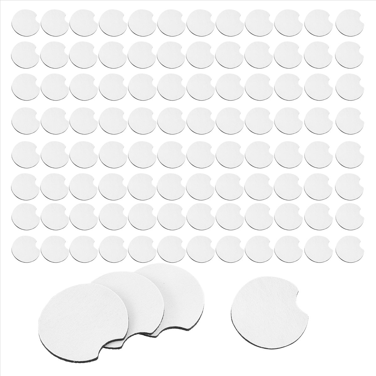 Coaster Sublimation Blank - AA83 100 pezzi di sottobicchieri per
