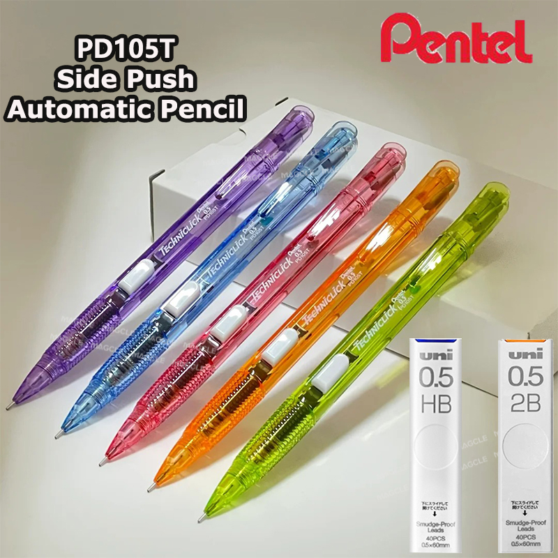 Pentel Pen Energel - Matita Meccanica Pentel Cute PD105T TECHNICLICK