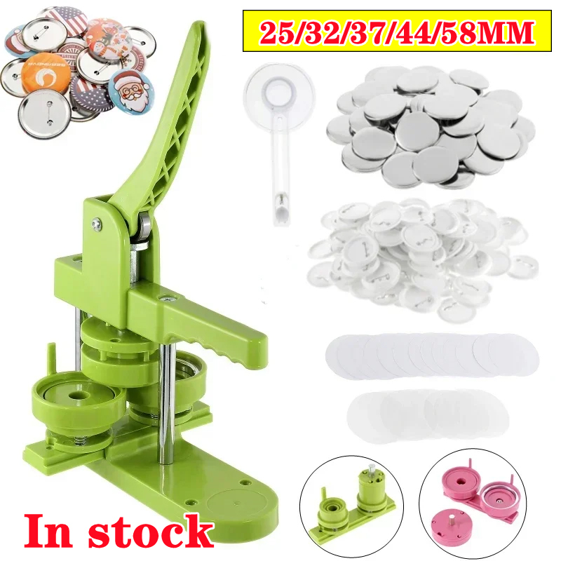 Button Badge Blank - 25/32/37/44MM Button Maker Machine fai da