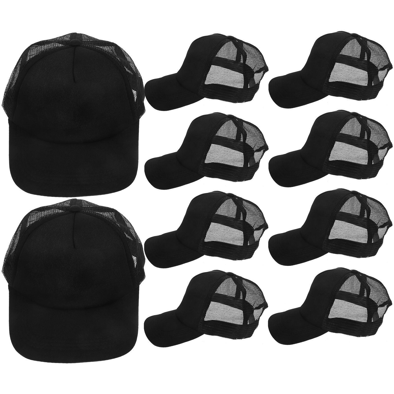 Hat Sublimation Blank - 10 Cappellini da Baseball in Rete