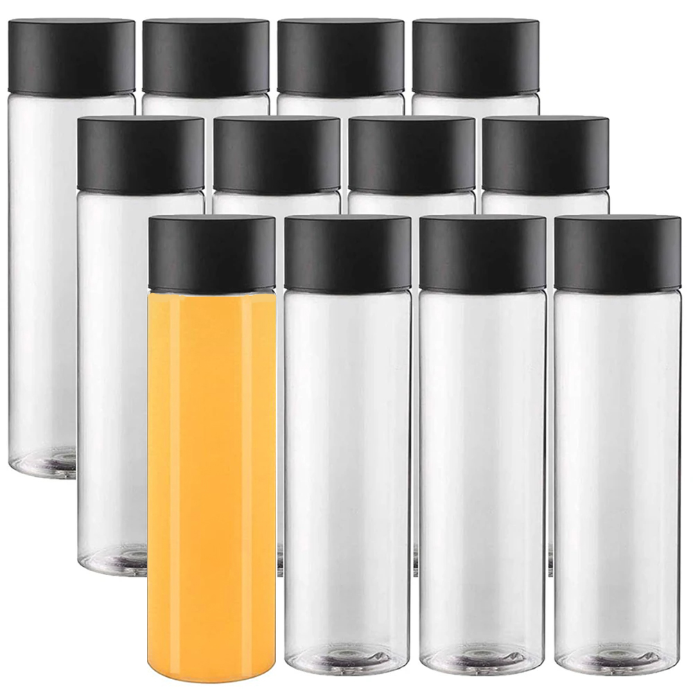 Water Bottle Blank - Bottiglie di succo/acqua riutilizzabili in plastica