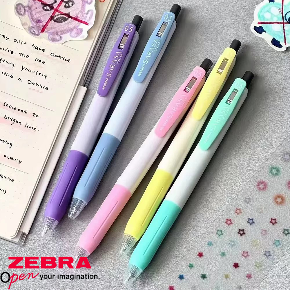 Zebra Pen Sarasa - Set di 5 Penne Gel ZEBRA