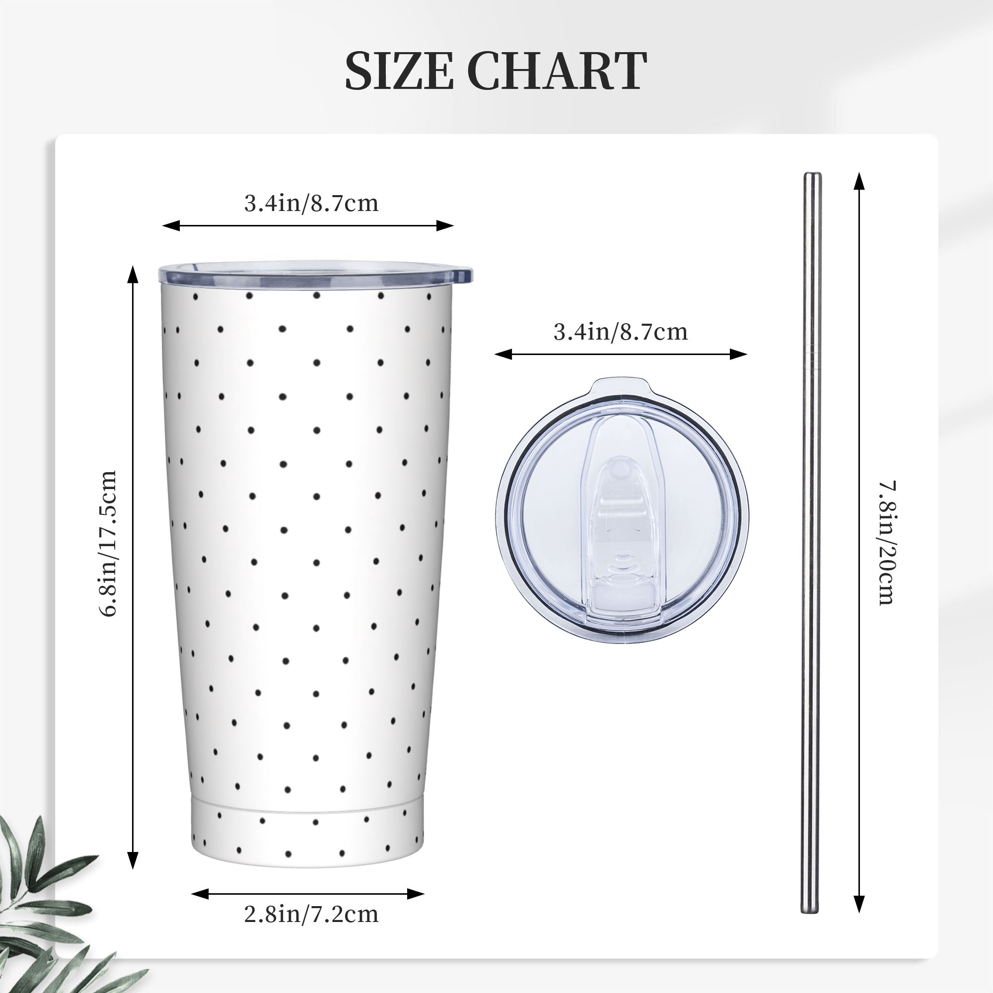 Tumbler in Acciaio Inox con Mo - Tumbler 20Oz White recensione e prezzo
