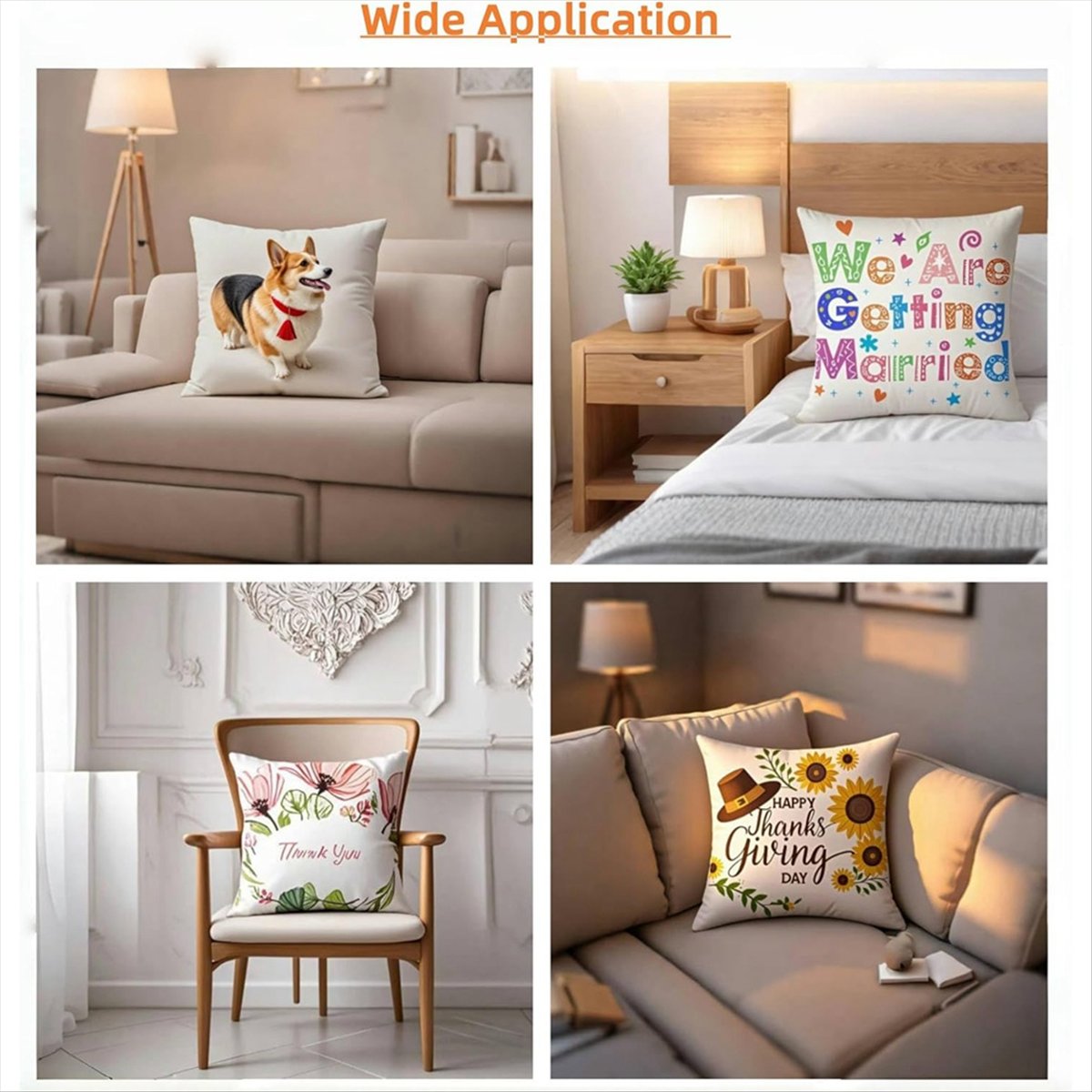 N14R Set di 8 Federe per Cusci - Pillow Cover Sublimation recensione e prezzo