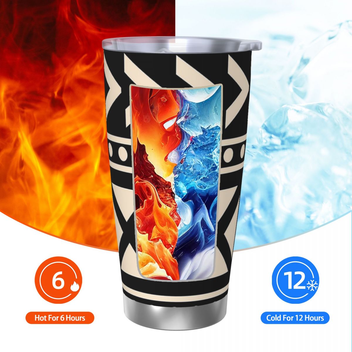 Panno di fango africano Bicchi - Tumbler 20Oz White recensione e prezzo