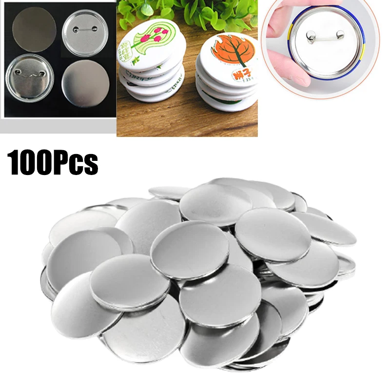 Set di 100 Pezzi per Creazione - Button Badge Blank recensione e prezzo