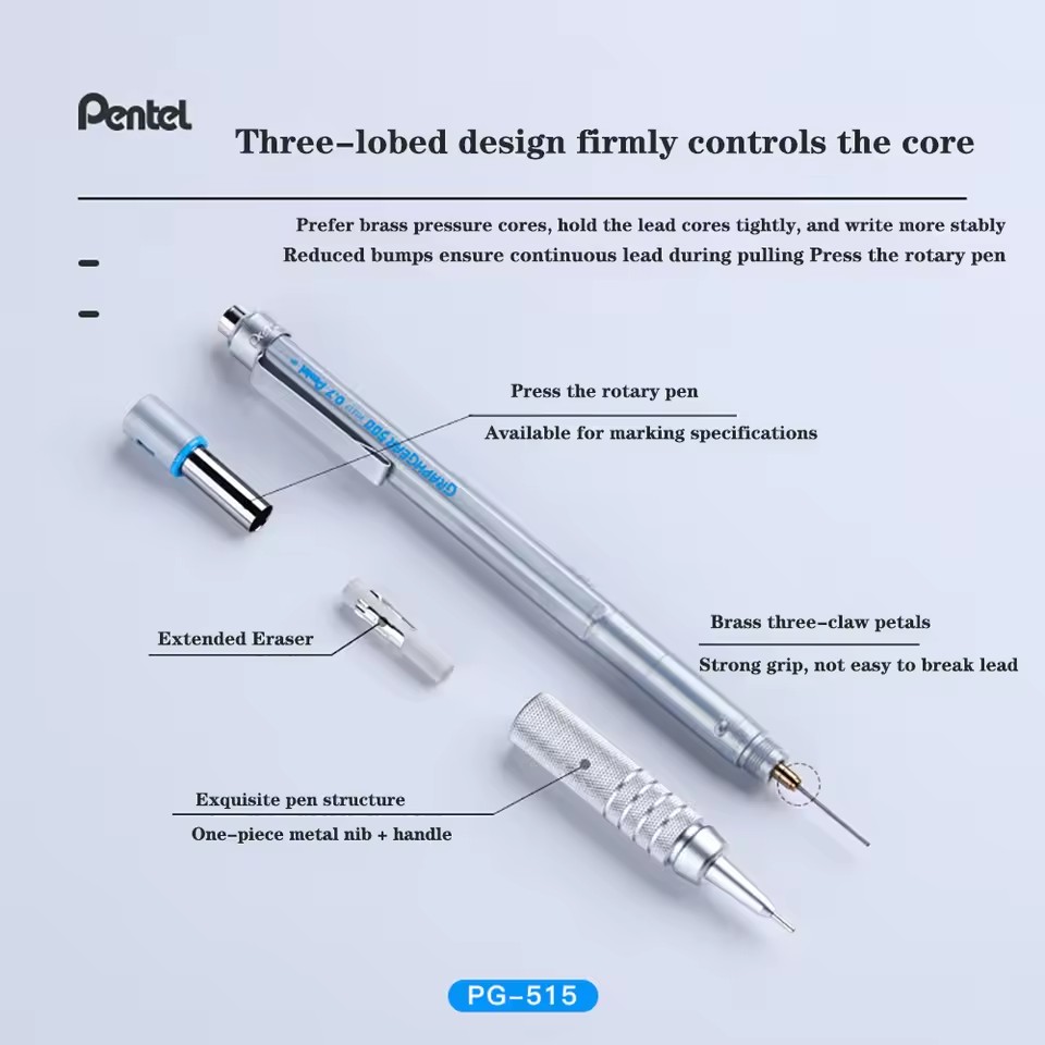 Giappone Pentel Graph Gear Dis - Pentel Pen Energel recensione e prezzo