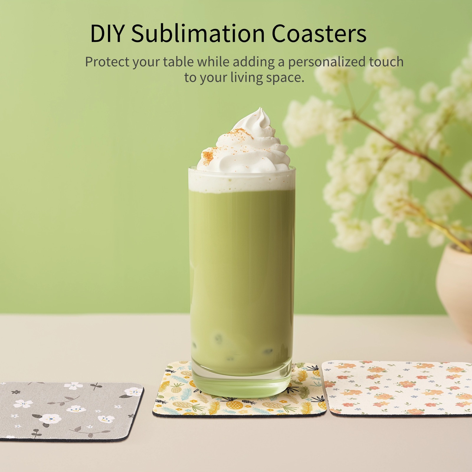 100 pezzi sottobicchieri a sub - Coaster Sublimation Blank recensione e prezzo