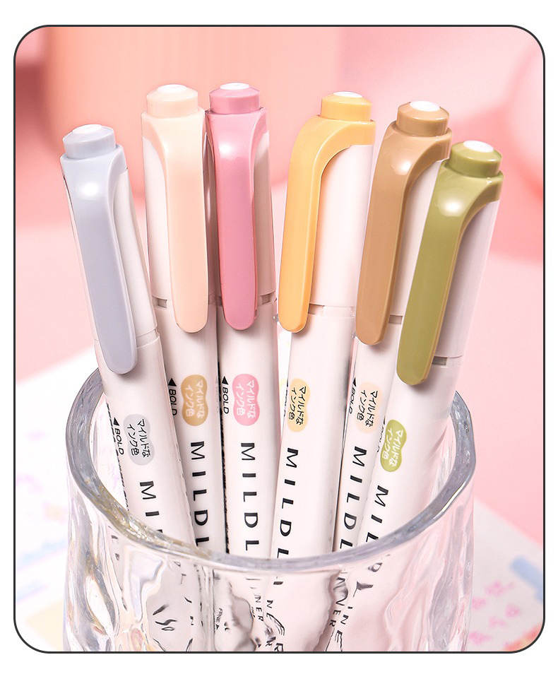 Evidenziatori Zebra Mildliner, - Zebra Pen Mildliner recensione e prezzo
