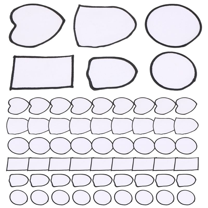 HOT-60 Pezzi Patch in Tessuto  - Hat Sublimation Blank recensione e prezzo