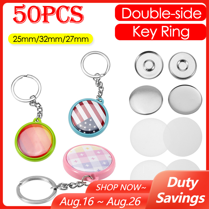 Set da 50 Pezzi di Componenti  - Button Badge Blank recensione e prezzo