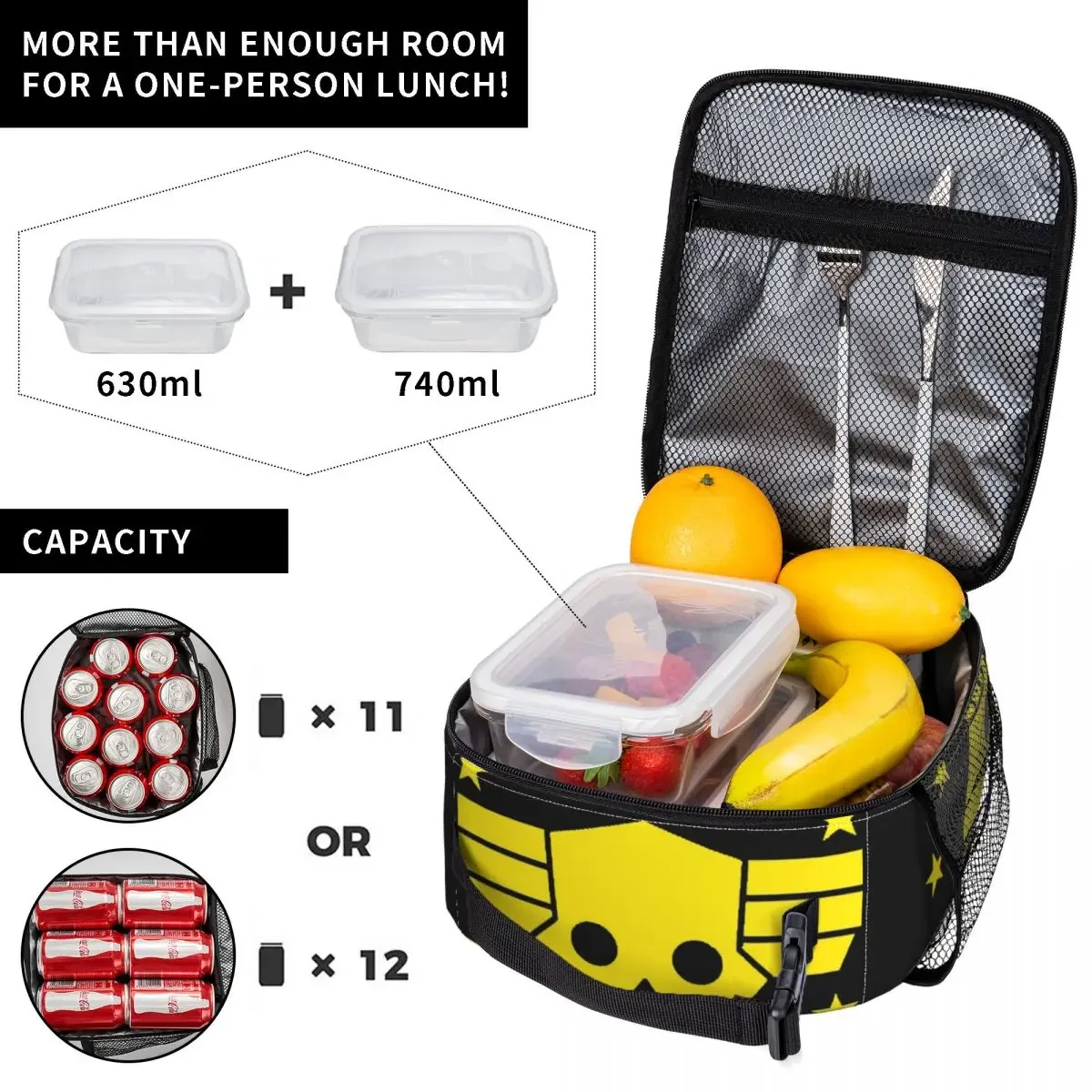 Borsa termica per il pranzo He - Tote Bag Sublimation recensione e prezzo